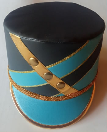 desain topi drumband