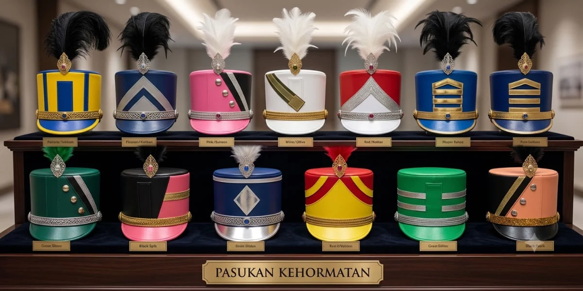desain topi pasukan