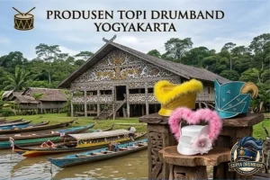 Topi Drumband Kalimantan Timur