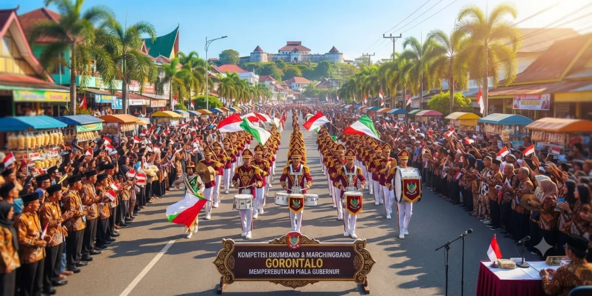 spesialis topi marchingband di Gorontalo untuk TK sampai SMA